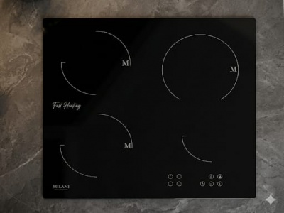 Варочная поверхность MILANI MAP4d60B черный