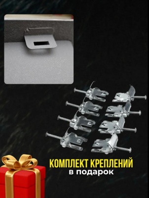 Кухонная мойка «Milani» 500×500 мм графит