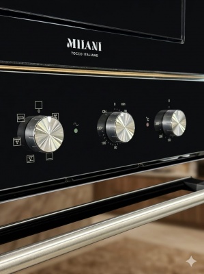 Духовой шкаф MILANI MAF656SB черный